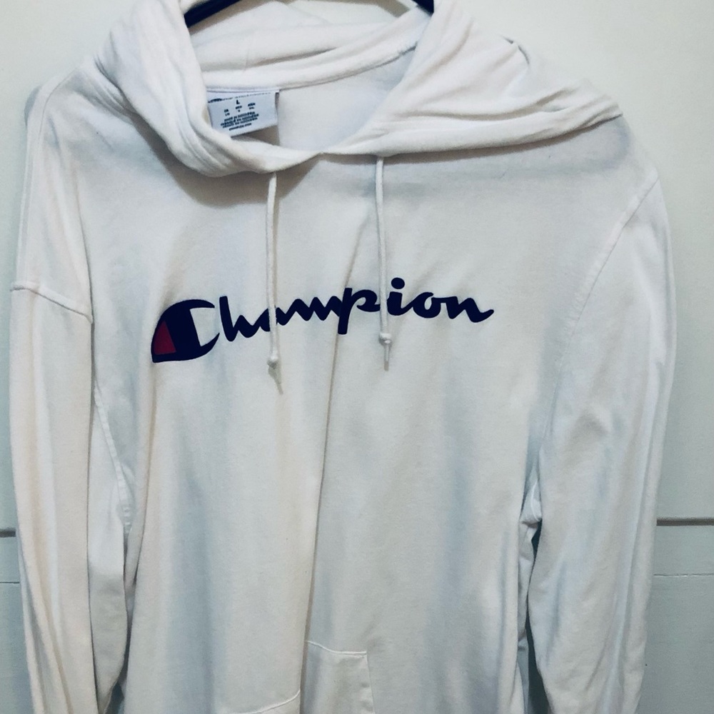 Champion hoodie size mens large